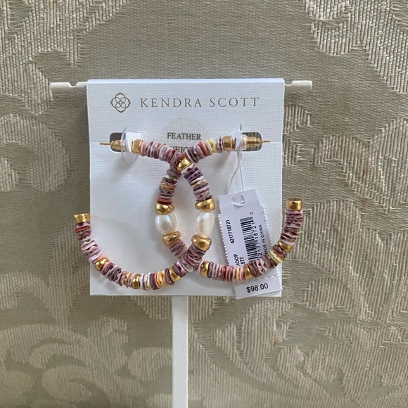 Kendra Scott Lila Hoop NWT - Picture 5 of 8